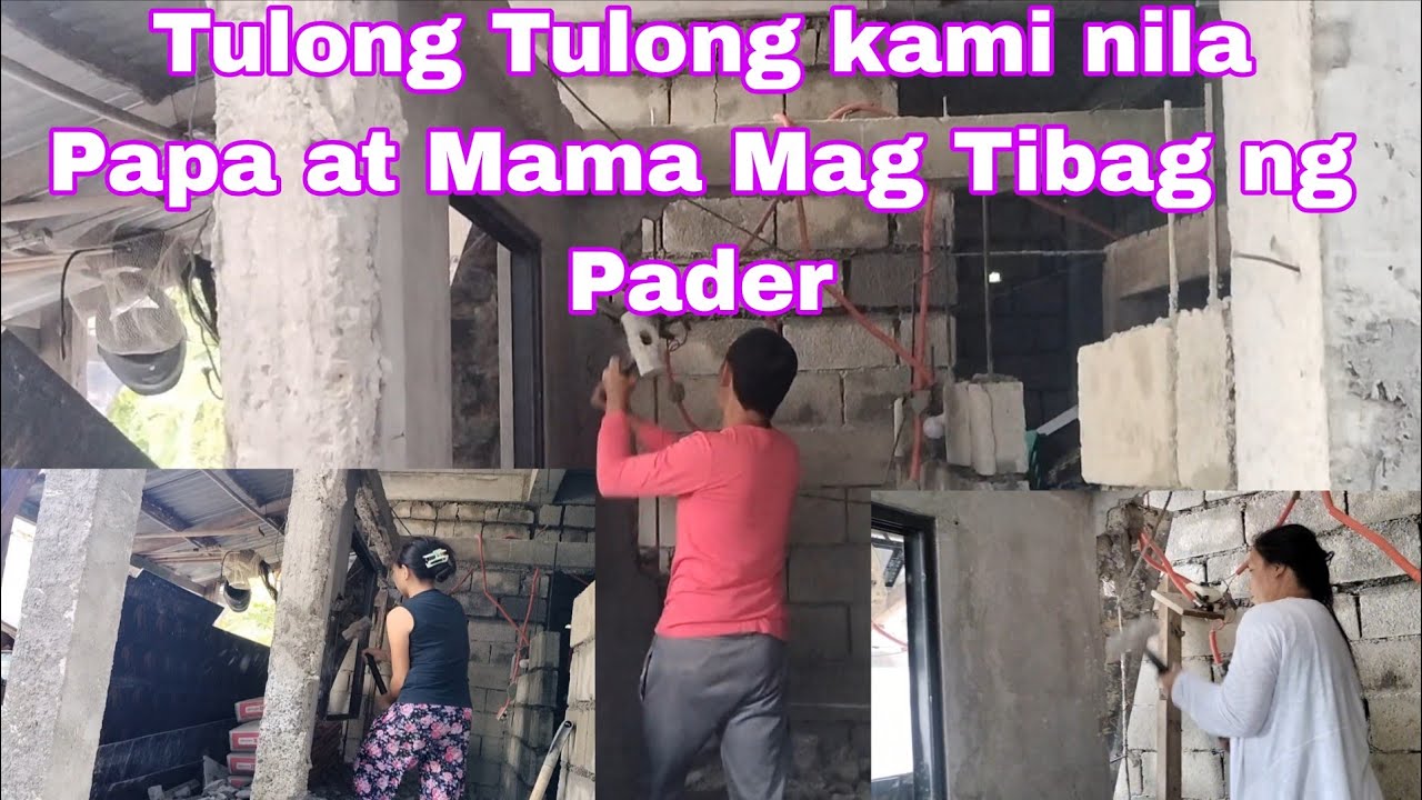 Day 32 Nagtibag kami ng Pader Vlog#748