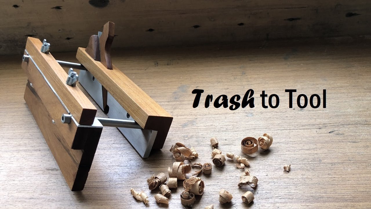 Trash to Tool: Making an Adjustable Grooving Plane | TTT, E3