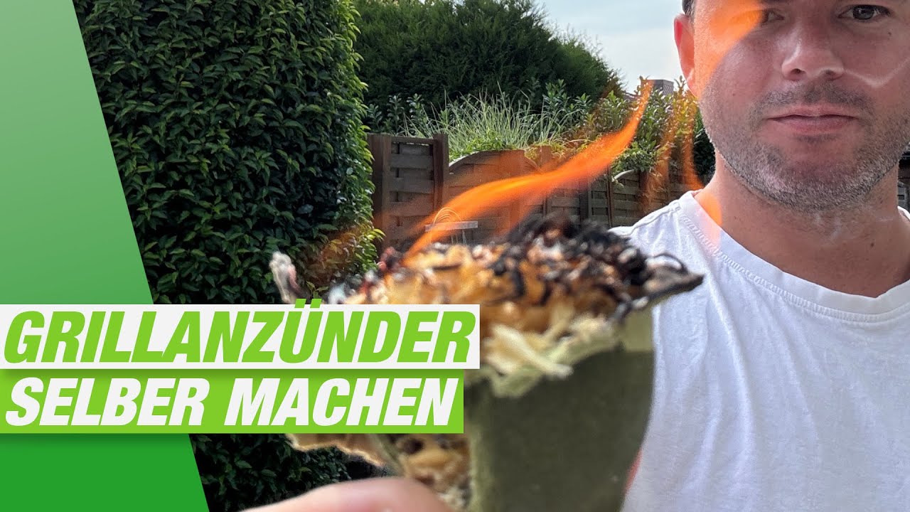 DIY Ofen- und Grillanzünder aus Abfall – Für 0 Euro!