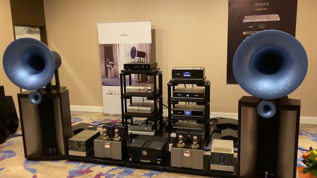 Wadax digital and Avante Garde at Toronto Audiofest 2019