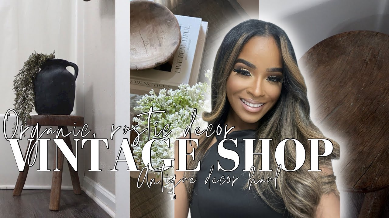 ANTIQUE SHOP WITH ME 2024 + STYLING | Curated Home Decor | #homeupdates #thrifting #vintage