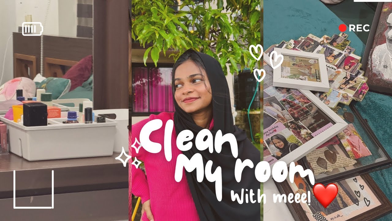 Cleaning and organising my room +meesho haul!❤️😁