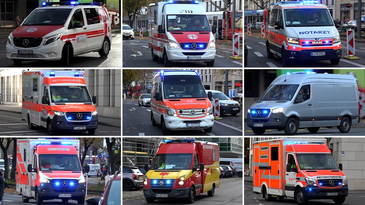 [Karneval in Köln] Rettungskräfte aus Deutschland im Großeinsatz am 11.11.2025 | Einsatzfahrten