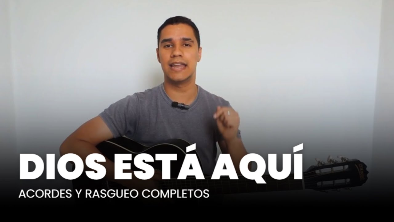 DIOS ESTÁ AQUÍ I GUITARRA FÁCIL TUTORIAL