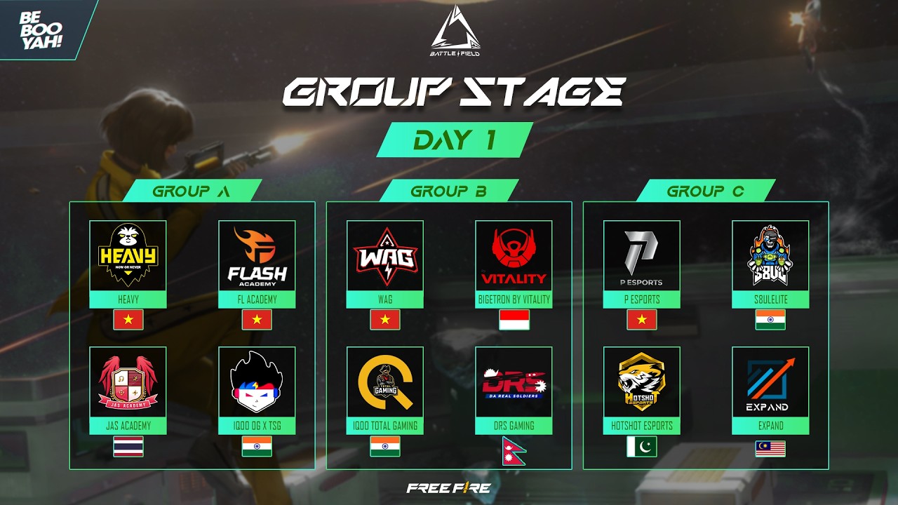 [🔴LIVE-বাংলা] Watch Party With @joybro.official  | Day 1 VN-SEA-SA Battlefield S3 : A v B v C