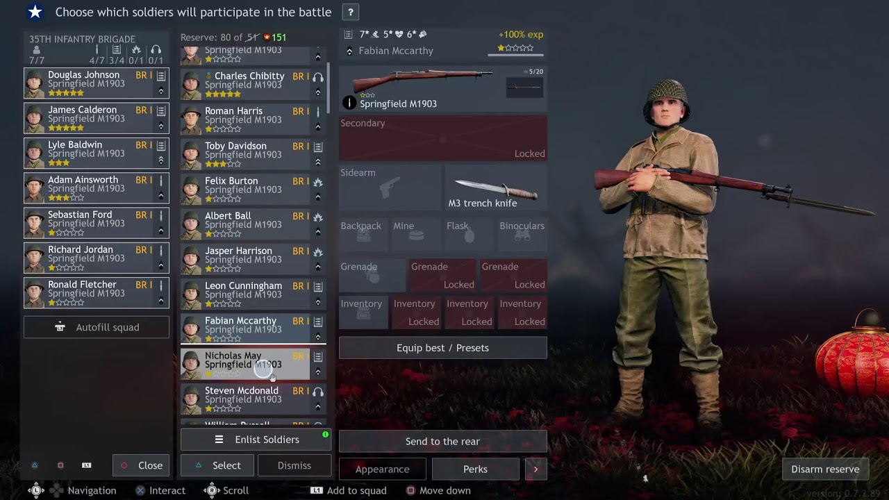 Enlisted chill