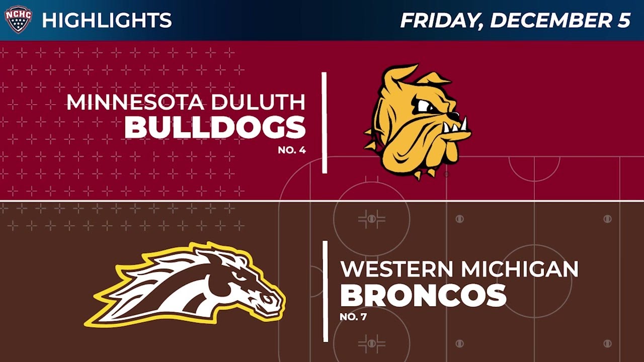 12/5/25 - Minnesota Duluth at Western Michigan Highlights