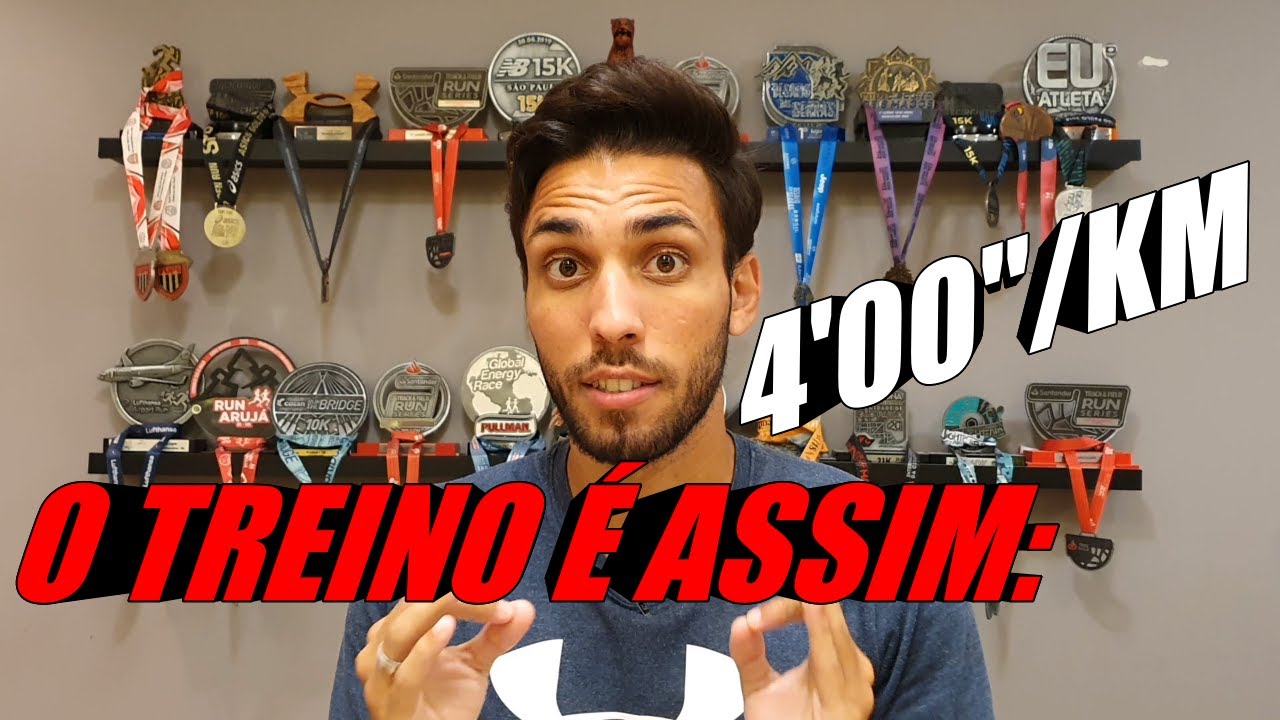 PARA CORRER SUB 4'/KM, PRECISA TREINAR ASSIM!