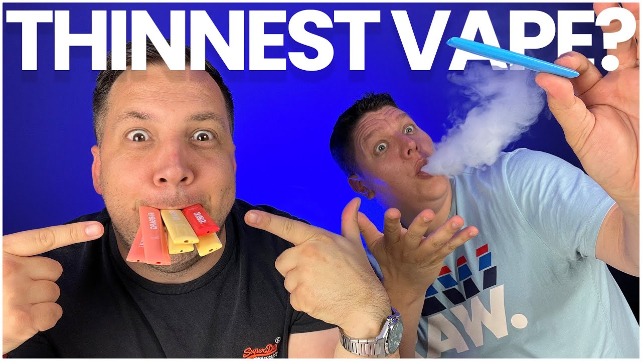 The Thinnest Vape Ever? // Zovoo Dragbar Z700 GT Review