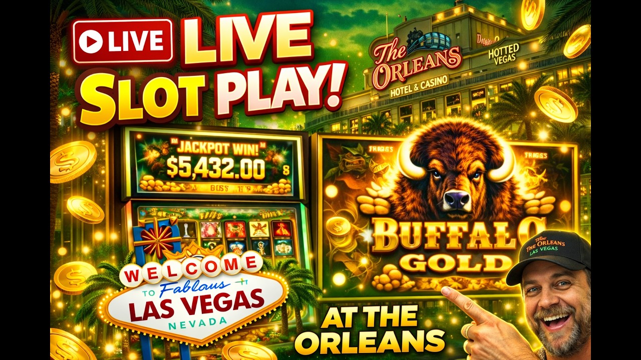 🔴Live Friday in Las Vegas!  Slot play