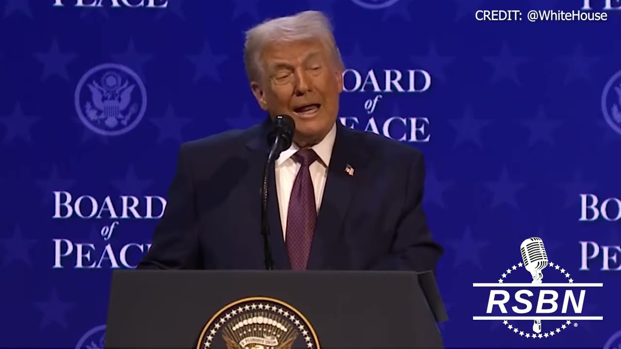 FULL REPLAY: President Trump Hosts a Board of Peace Charter Announcement - 01/22/26