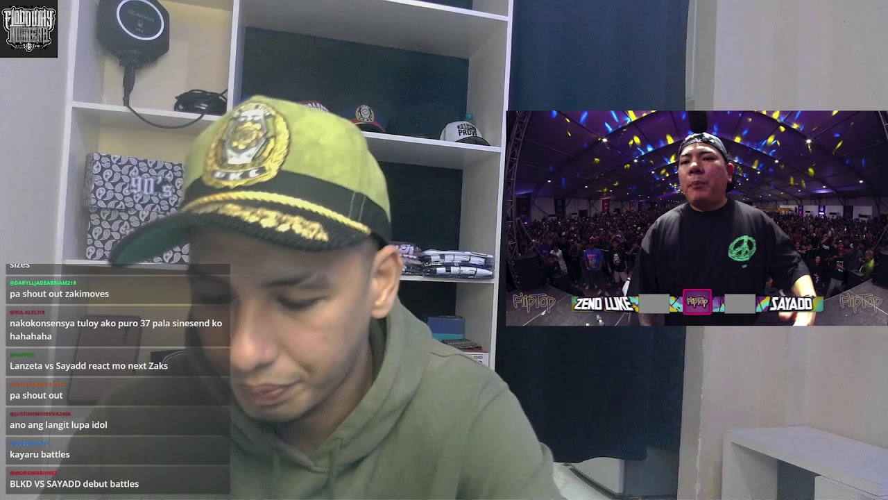 ZAKI LIVE REACTS - Zend luke vs Sayadd