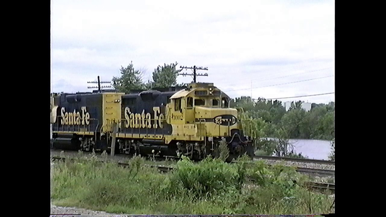 ATSF Transcon in Illinois (1995)