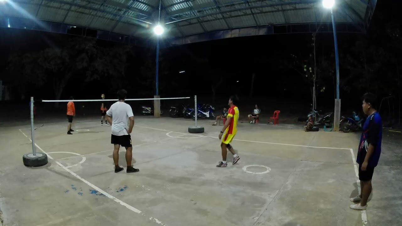 #ตะกร้อบ้านๆ 2-2 🤣🤣  #EP.100/6 #takraw #ตำบลนาป่า #เพชรบูรณ์ #กีฬา #อบต.