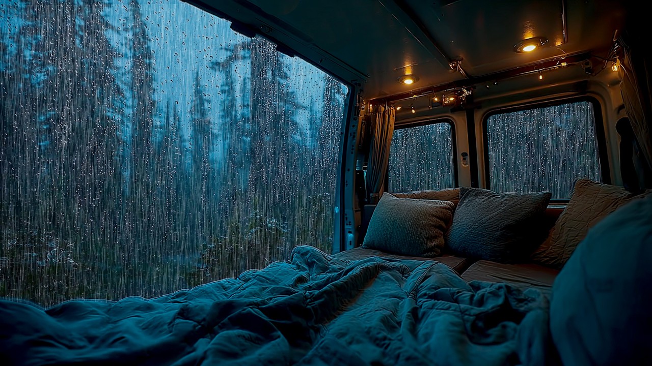 Lluvia Constante en el Auto para su Paz Mental 🌧️ Silencie la Ansiedad y Recupere su Energ&iacute;a Hoy