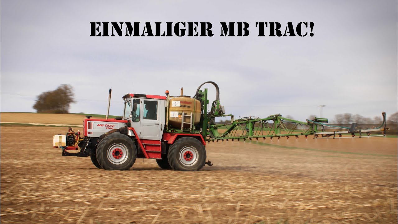 MB TRAC IN BÄRENSTARKER FARBGEBUNG l Agrartechnik Hallertau