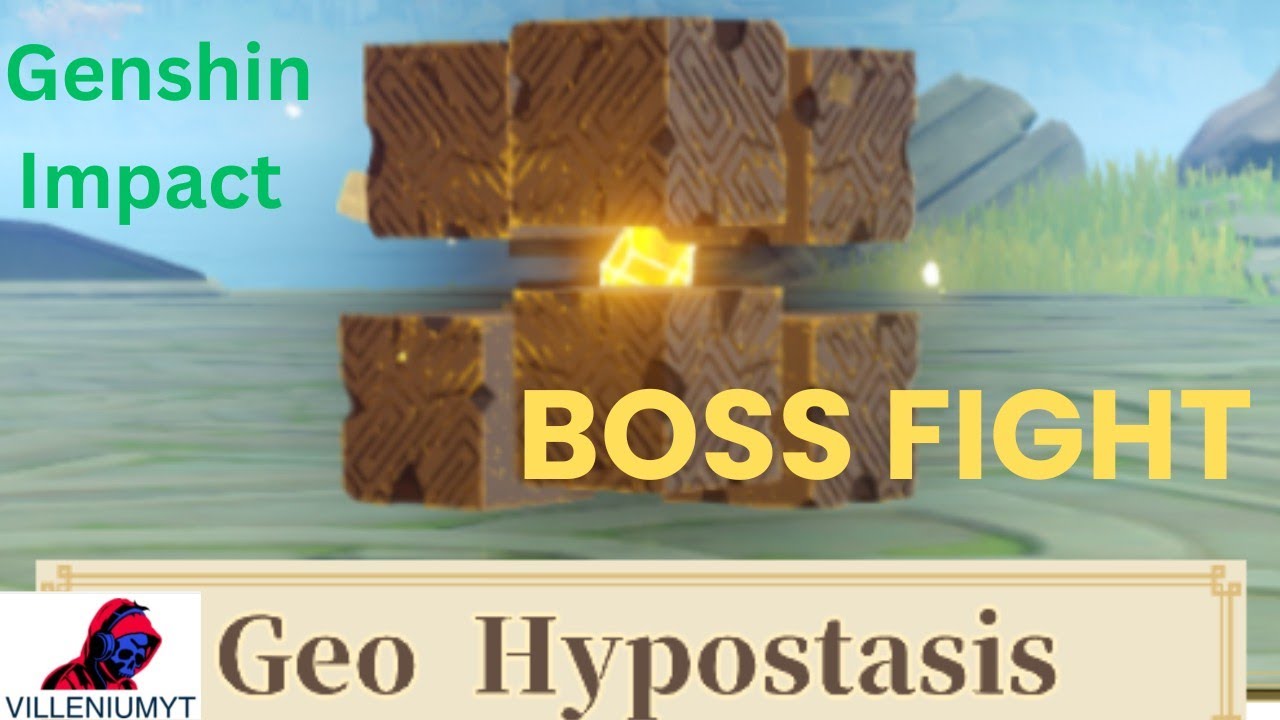 How to Beat Geo Hypostasis in Genshin Impact