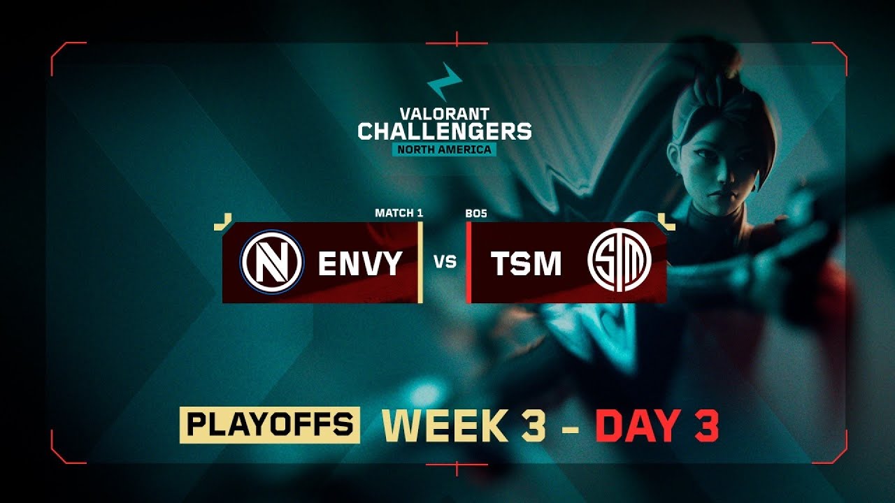ENVY vs TSM | VALORANT Challengers NA | Week 3 Day 3 | Playoffs Stage 3 | Map 4