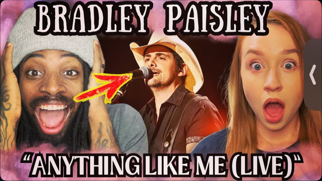 WE LOSE IT To Brad Paisley - Anything Like Me Live on Letterman REACTION