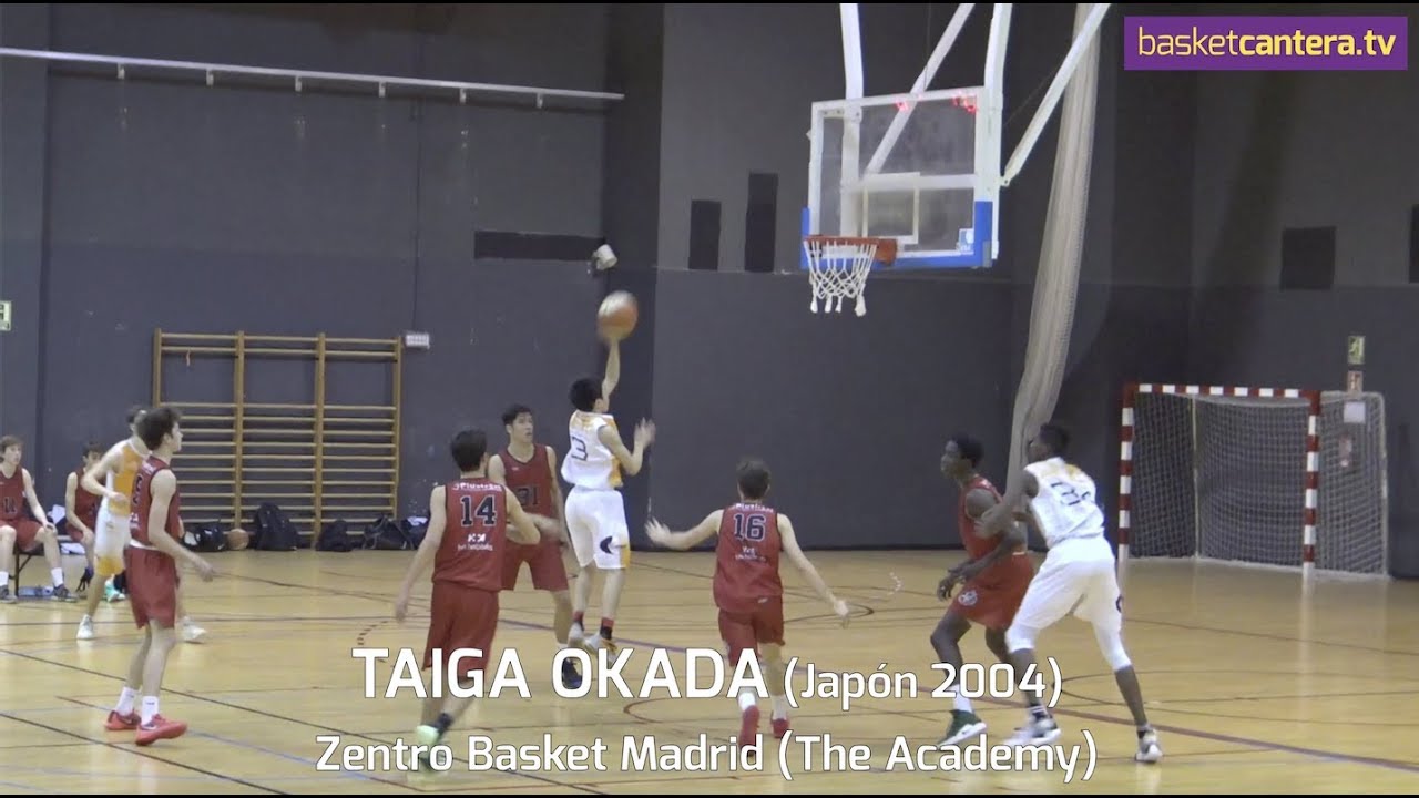 TAIGA OKADA (Japón 2004).- Basket Zentro Madrid. The Academy 2019 (BasketCantera.TV)