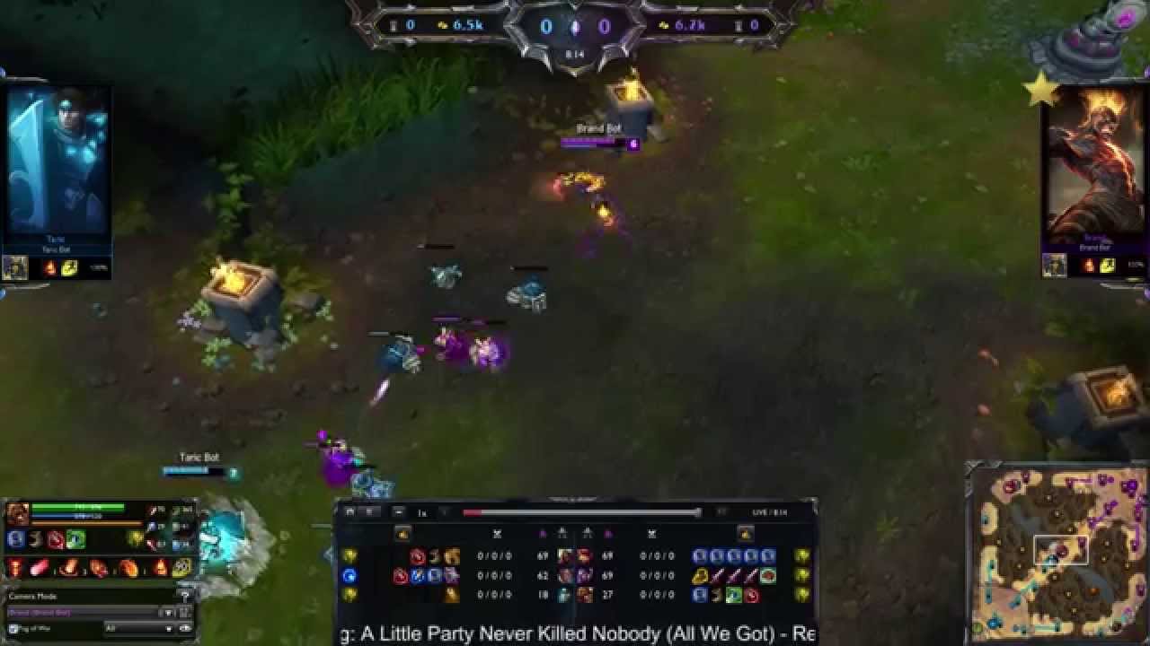 BOT Tournament - Round of 64 - Taric vs Brand