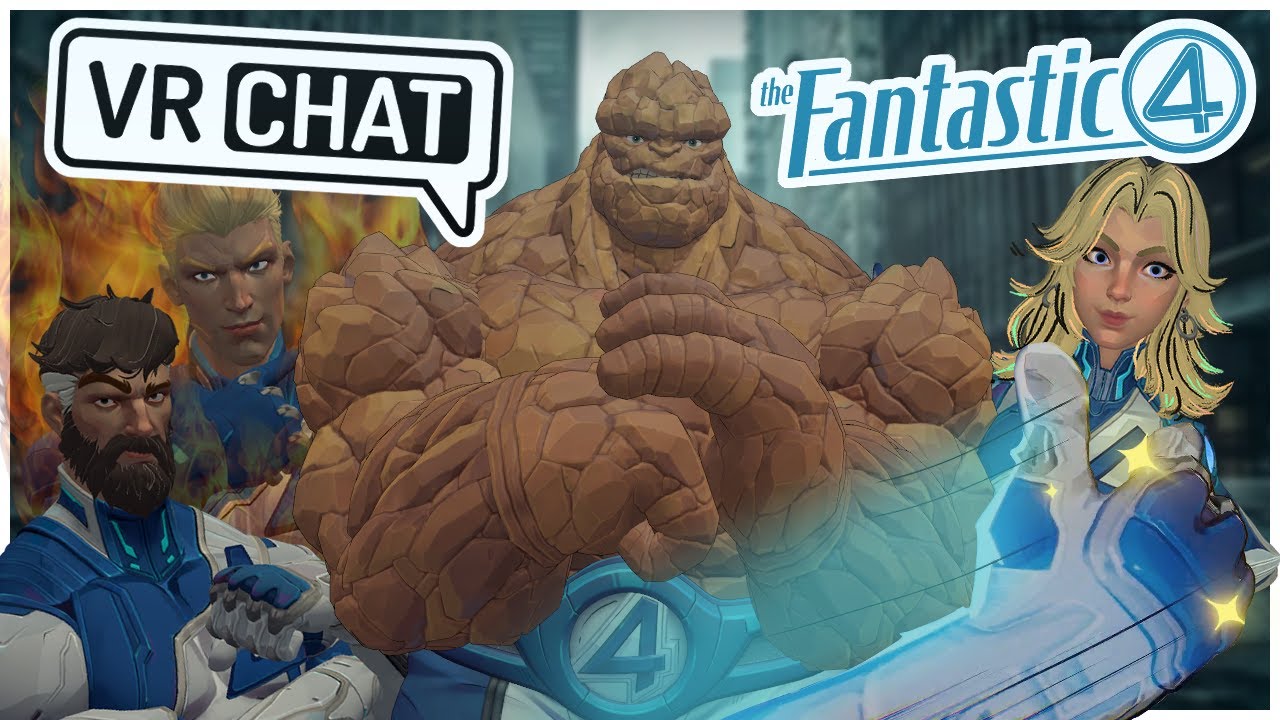 A FANTASTIC OUTTING WITH THE FANTASTIC 4 !! (VRChat HILARIOUS MOMENTS) (Marvel)
