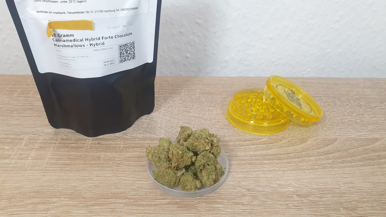 Med. C. 🥦 Sorten Review - Cannamedical Hybrid Forte: Chocolate Marshmallows (4K)