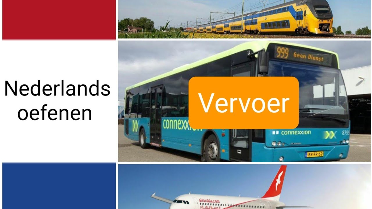 Vervoer - (transportation) - woordenschat - Nederlands leren - NT2 - learning Dutch