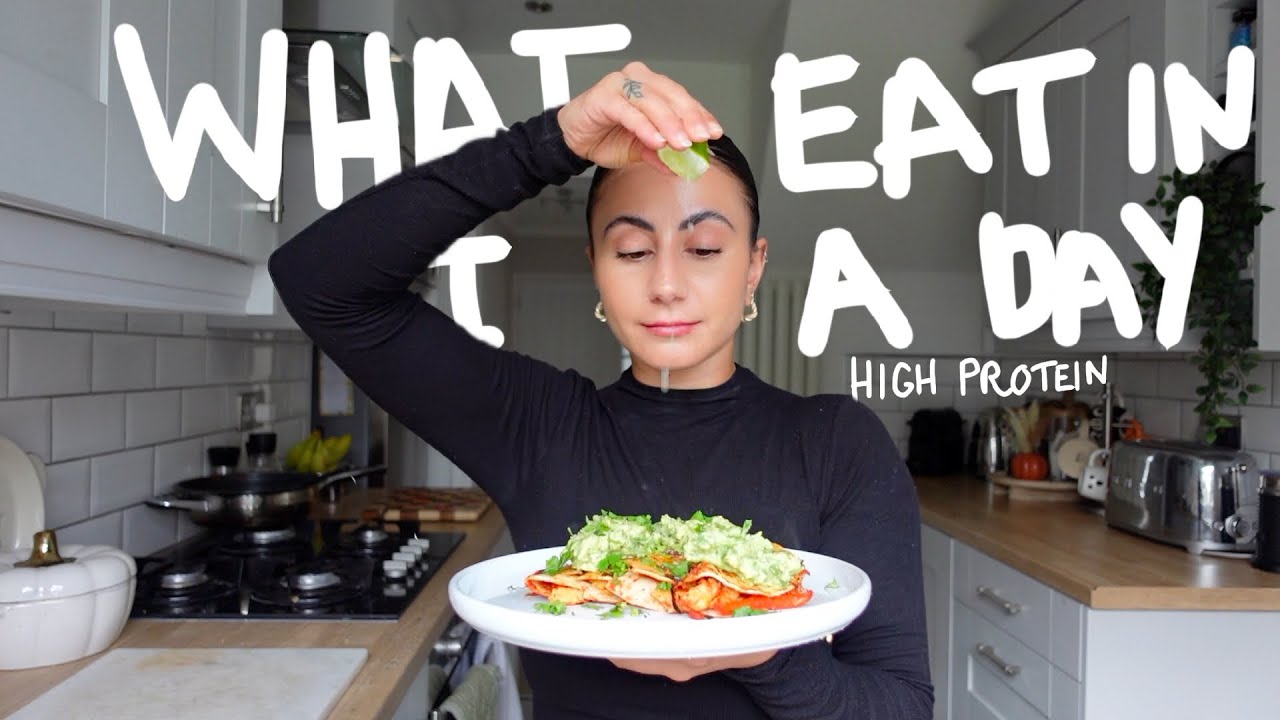 WHAT I EAT IN A DAY // vegan, high protein, food is FUEL!!!
