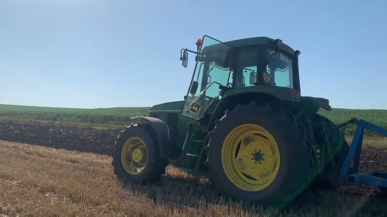 Розпочинаю підготовку до посіву ріпаку.Оранка John Deere 6900