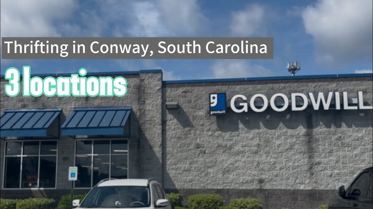 Thrift in Conway, South Carolina with me!