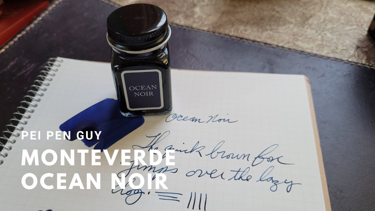 Monteverde Ocean Noir Fountain Pen Ink