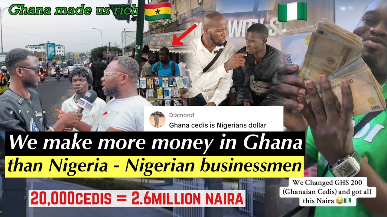 Богатые нигерийские бизнесмены в Гане рассказали, что Гана сделала их богатыми, в отличие от Нигерии