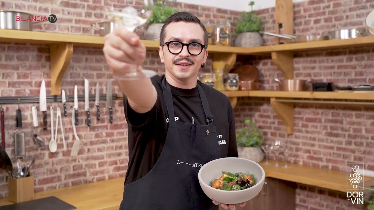 Salata cu branza de capra | Chef Bogdan Alexandrescu (Dexter)