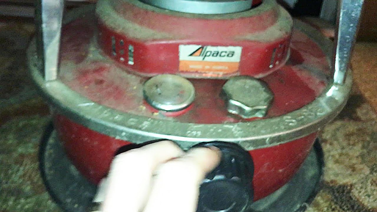 Alpaca Kerosene Heater Wick Removal and First Start with Old Kerosene