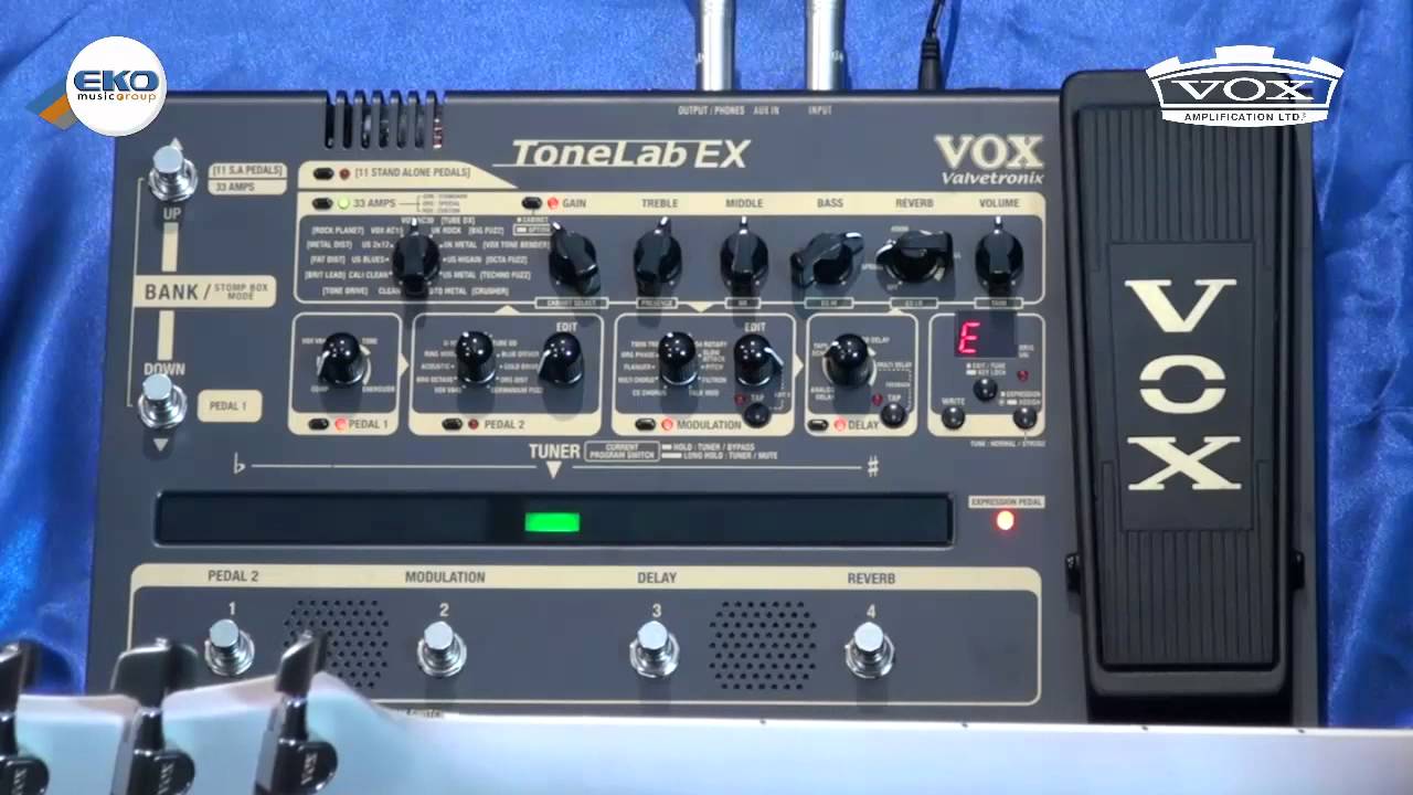 VOX TONELAB EX video tutorial - parte 4