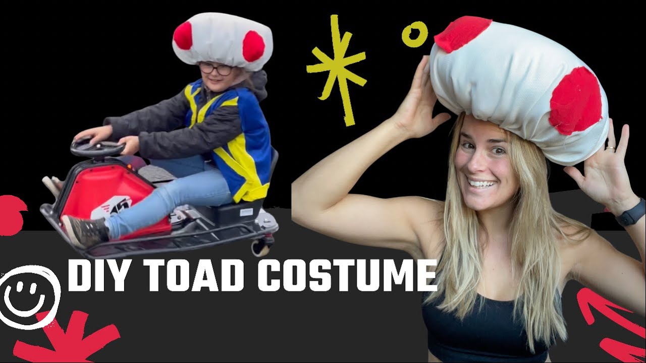 DIY TOAD COSTUME DE TOAD POUR HALLOWEEN