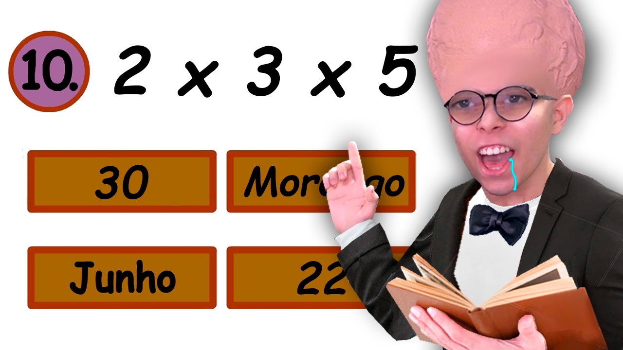 50 PERGUNTAS QUE S&Oacute; G&Ecirc;NIOS CONSEGUEM RESPONDER (G&Ecirc;NIO QUIZ 01)