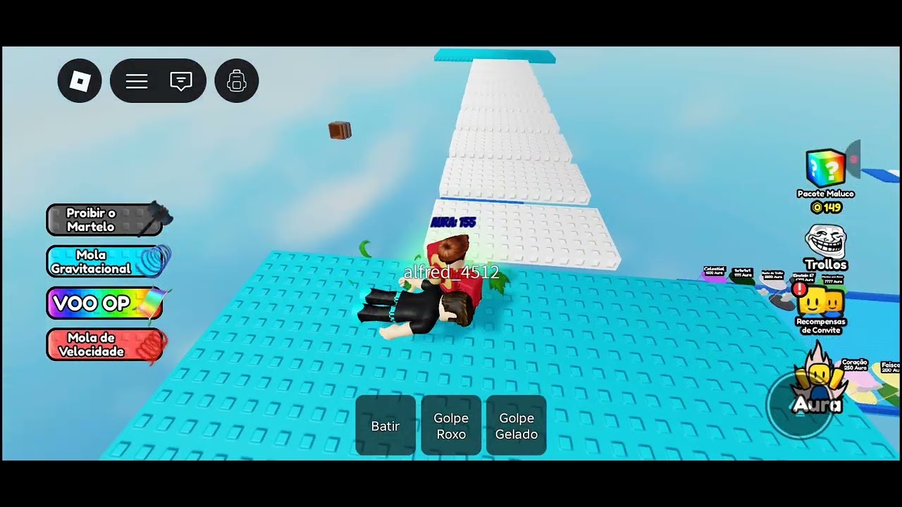 Jogando mais uma vez torre de aura 