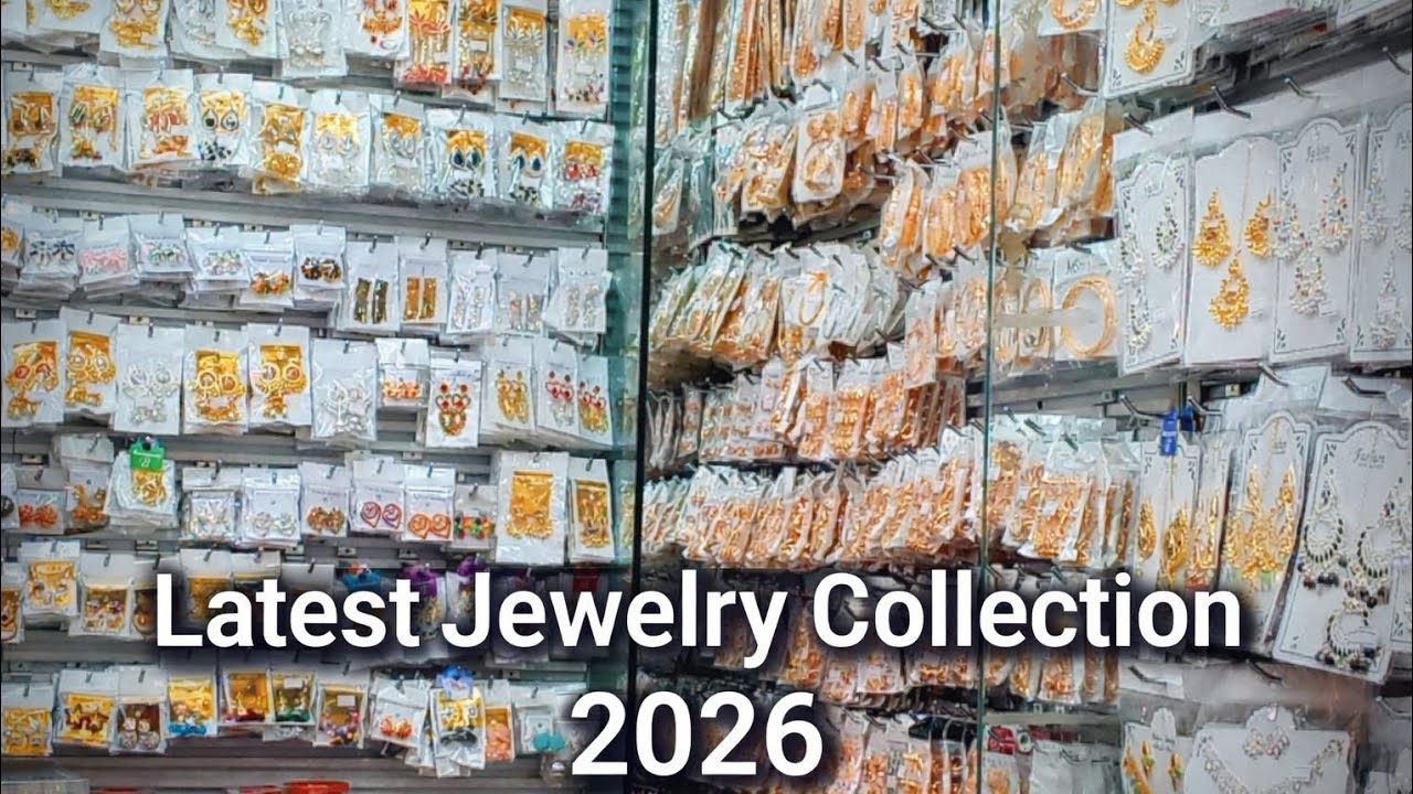 Complete Jewelry Shop Tour | Latest Gold & Artificial Jewelry Collection 2026 | Wholesale & Retail