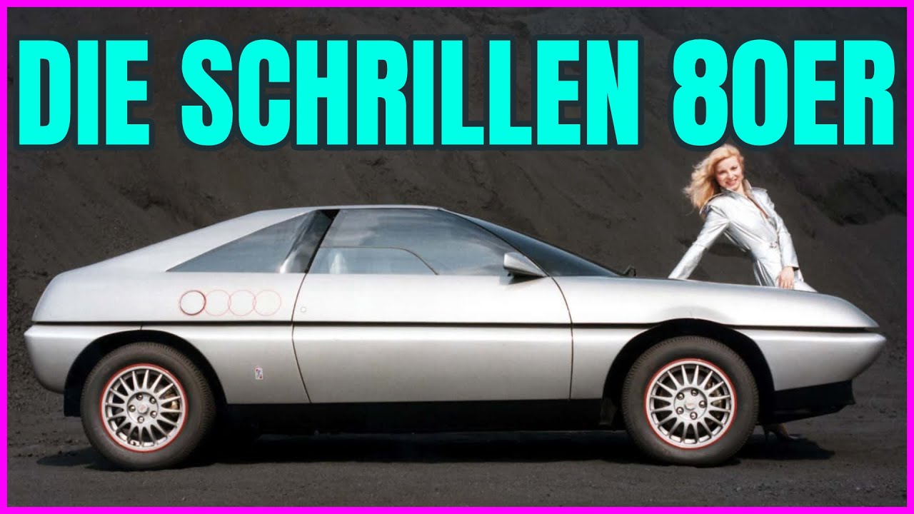 10 verrückte deutsche Konzeptautos aus den 80ern!