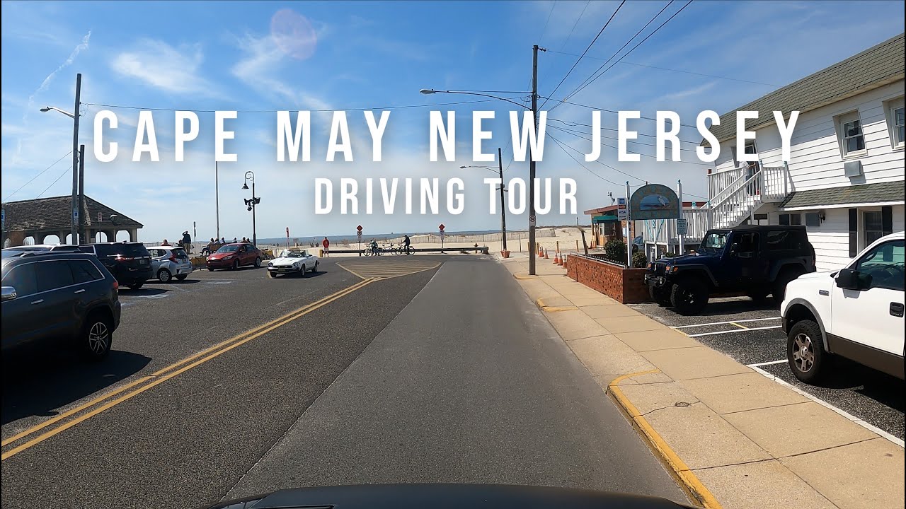 Driving Around Cape May, New Jersey - POV GoPro