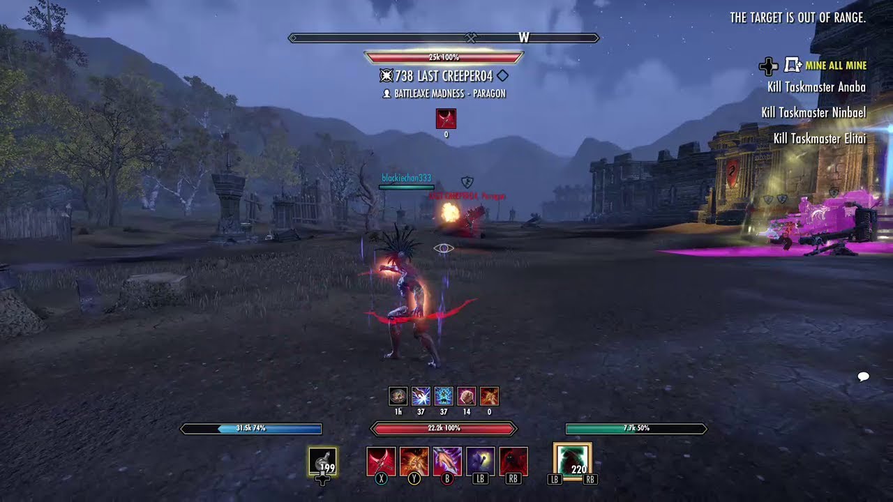 ESO Magblade Spectral Bow Ganking [BROKEN!!]