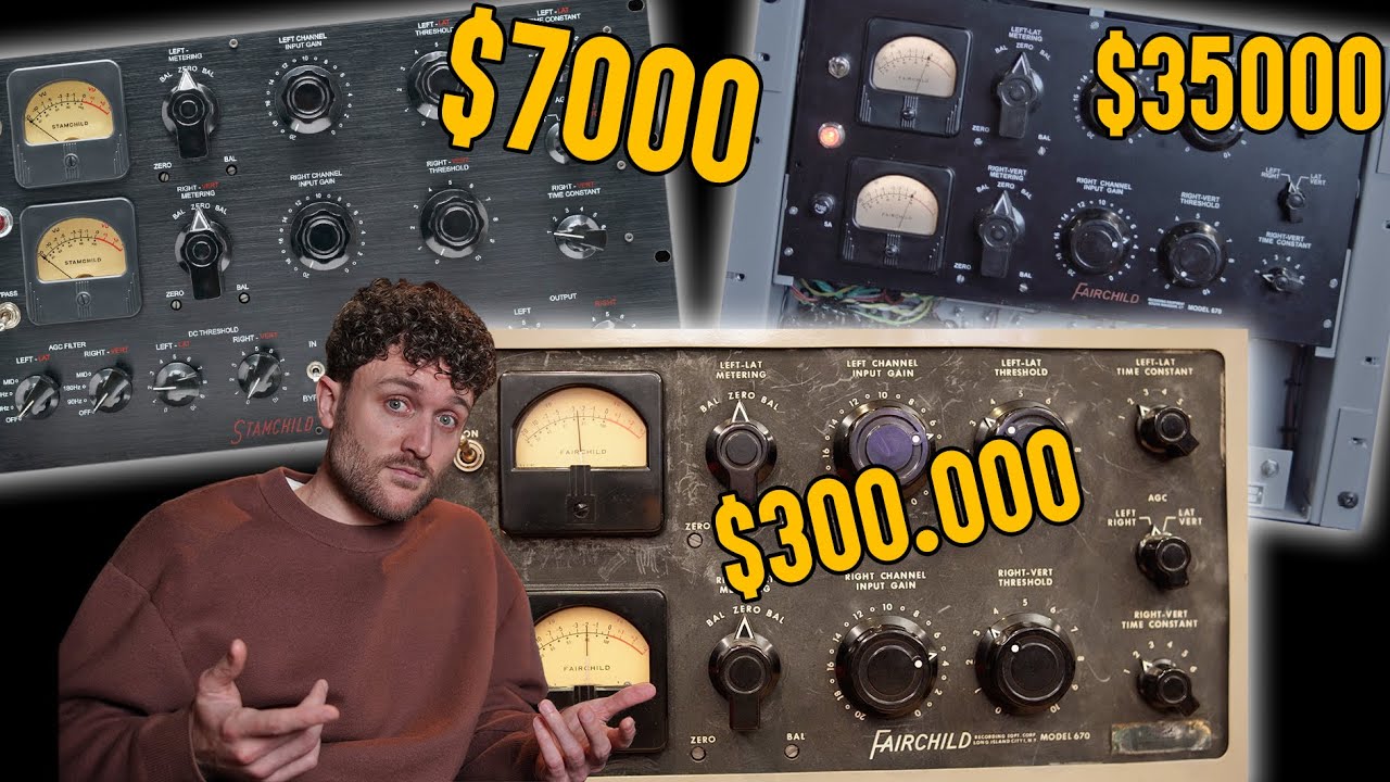 Винтажный FAIRCHILD 670 за 300 000 долларов против переиздания и Stamchild: ПЕРЕБОР!