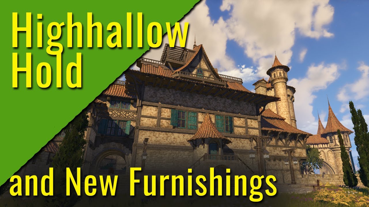 Elder Scrolls Online: Highhallow Hold and New Furnishings