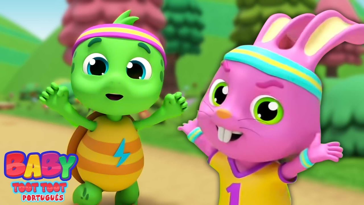 A Tartaruga e a Lebre e mais Histórias e Músicas de Desenhos Animados para Crianças