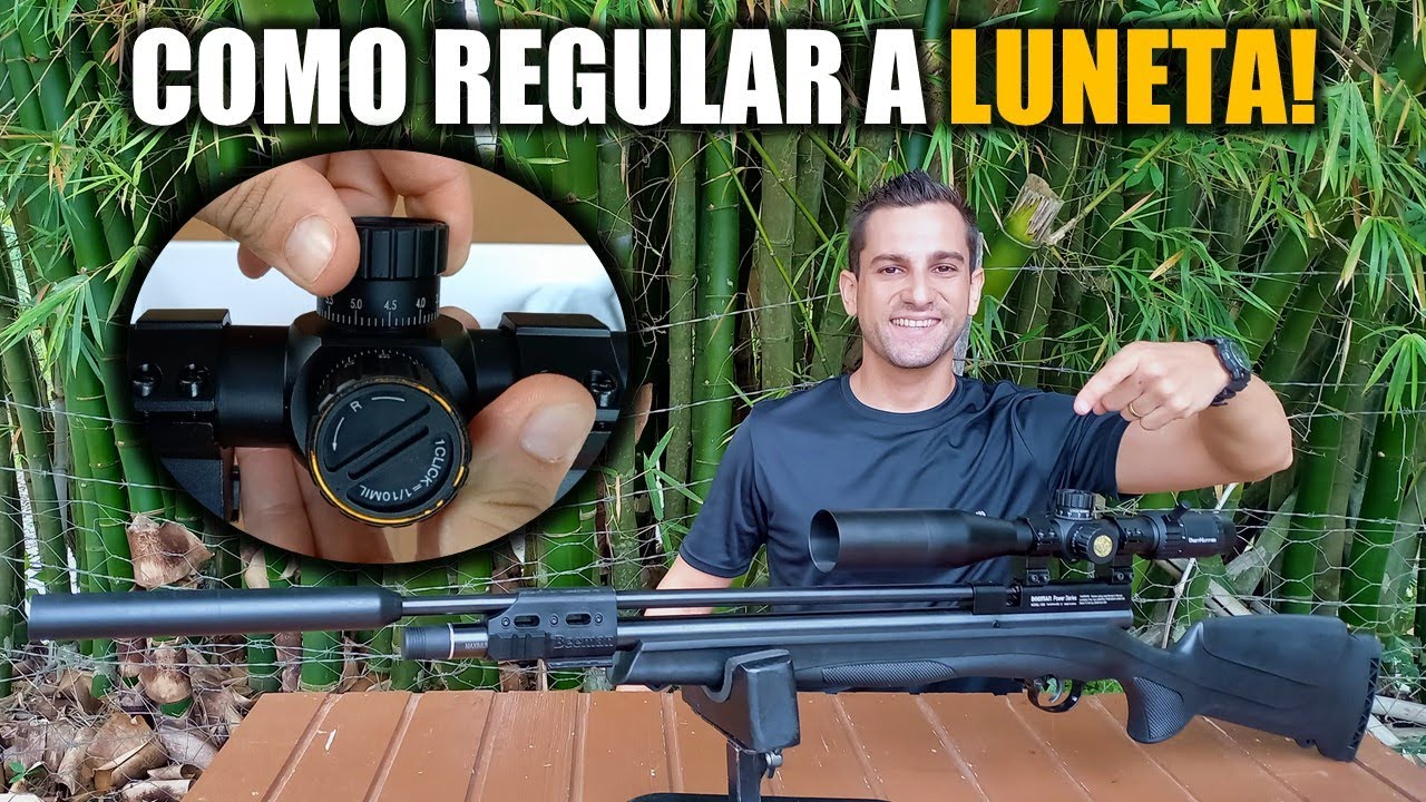 COMO REGULAR A LUNETA COM POUCOS DISPAROS ! WEST HUNTER 4-16 x44 FFP
