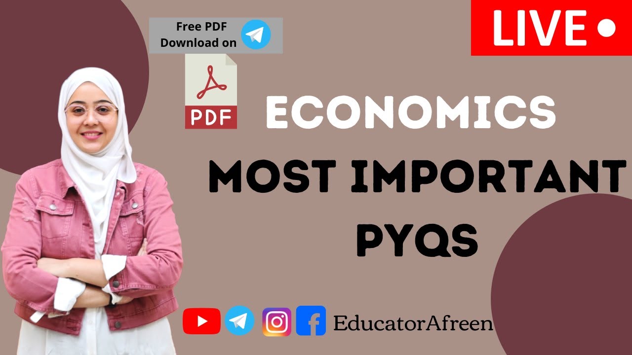 Economics Previous Years' Questions by Afreen Azmat