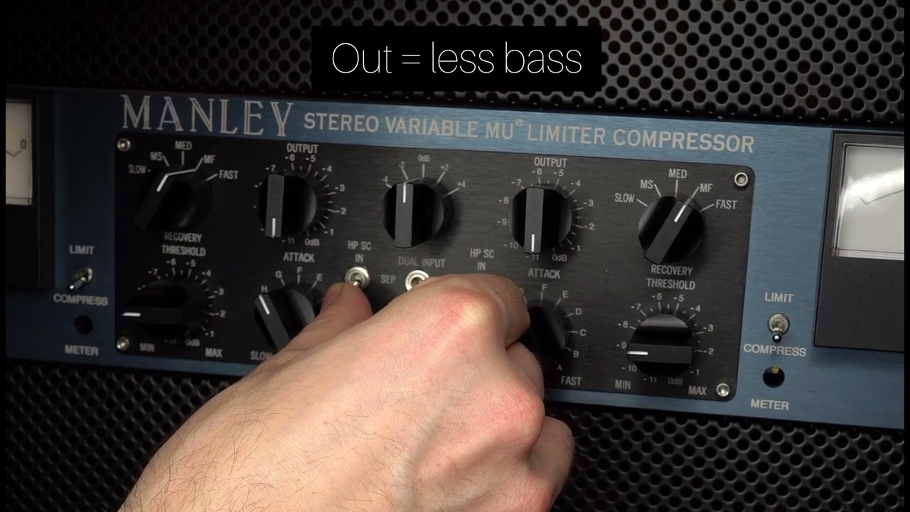 Manley Vari Mu | Mastering | Real time | No talking