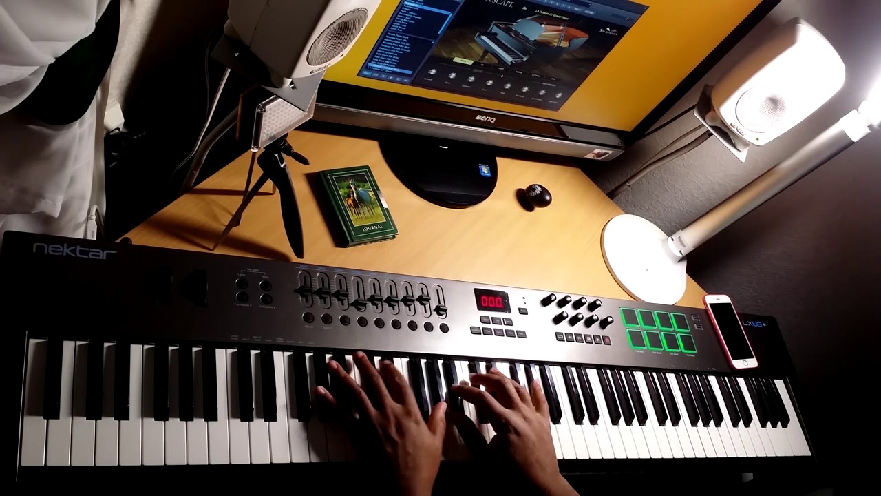 Spectrasonics Keyscape Piano on my Nektar Impact LX88+